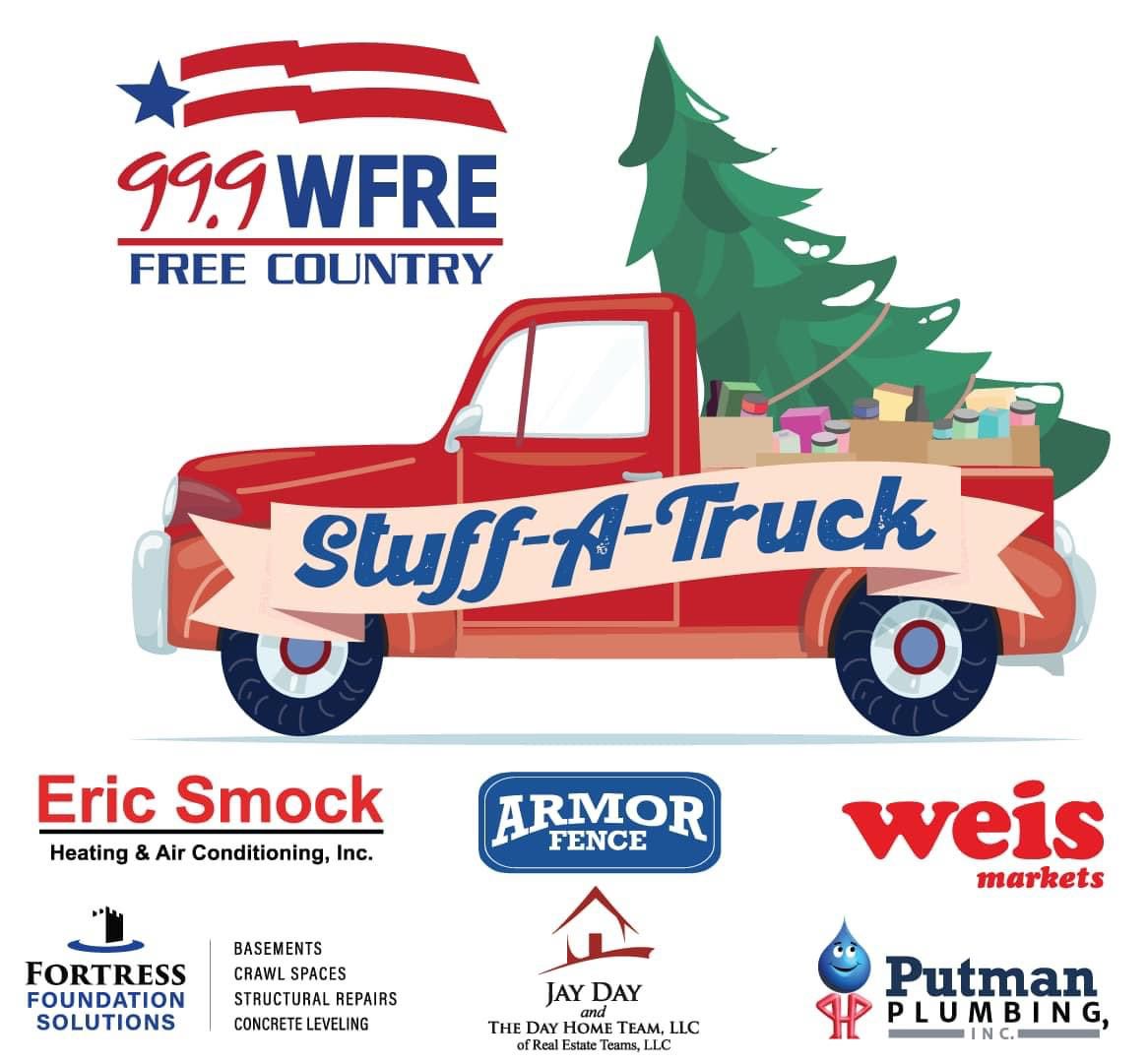 Eric Smock 99.9 WFRE Stuff a Truck Ad