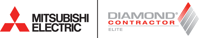 mitsubishi diamond elite contractor logo